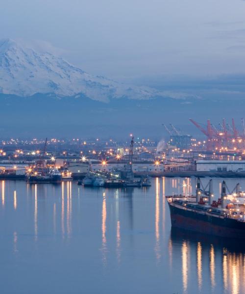 Una hermosa vista de Federal Way