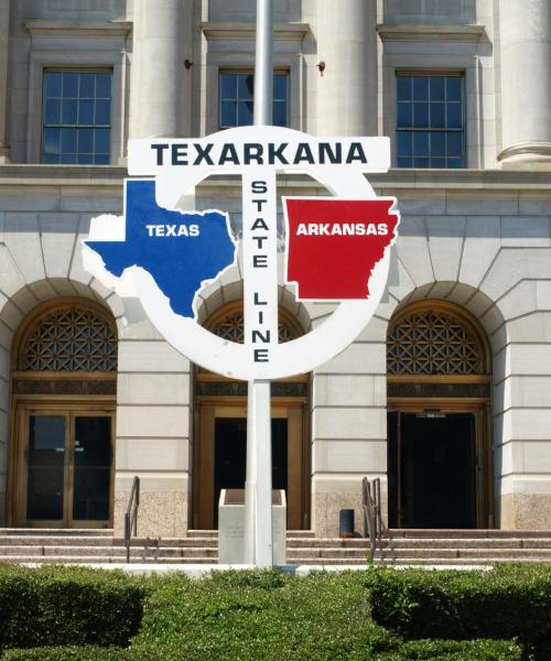 Una bonita panorámica de Texarkana