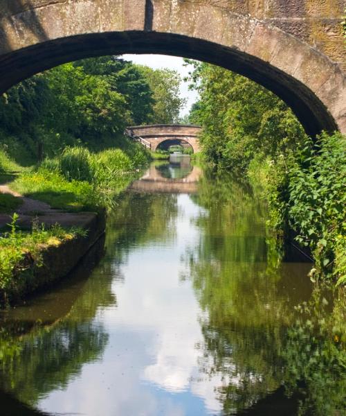 Una bellissima vista di Macclesfield