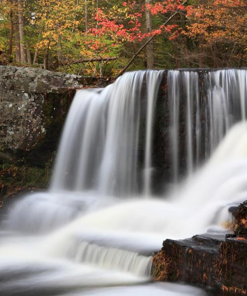 Una bonita panorámica de Stroudsburg