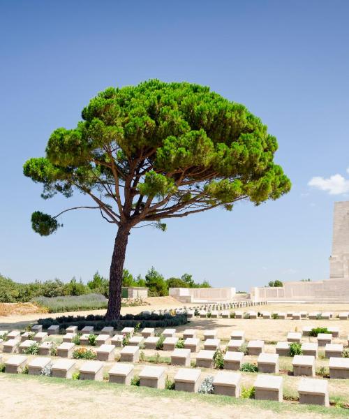 Çanakkale şehrinden güzel bir manzara