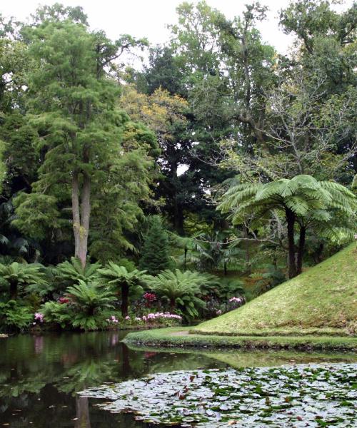 Uma bela vista de Furnas – uma cidade popular entre os nossos utilizadores