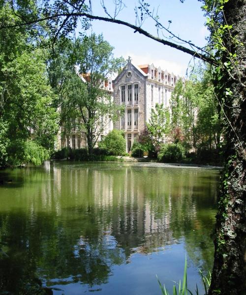 Krásny pohľad na mesto Caldas da Rainha