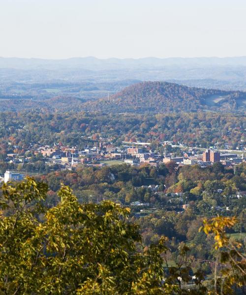 A beautiful view of Johnson City.