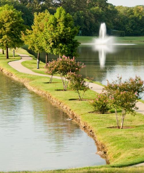 Una bonita panorámica de Grand Prairie