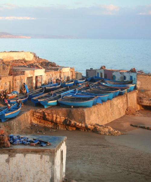 Una hermosa vista de Dakhla