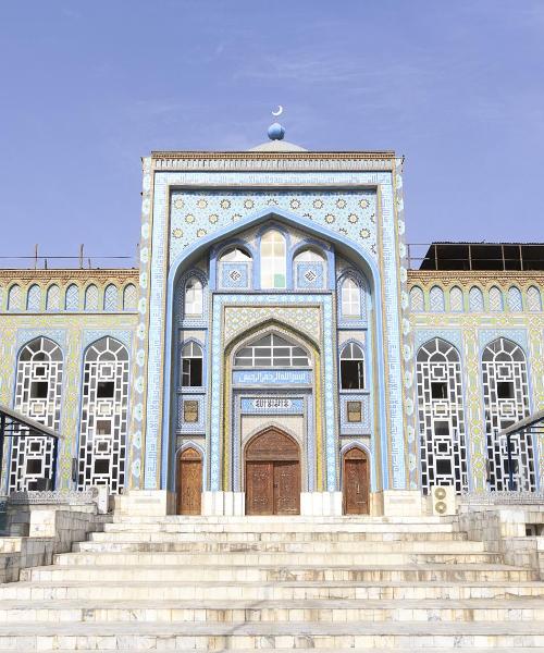 A beautiful view of Dushanbe.