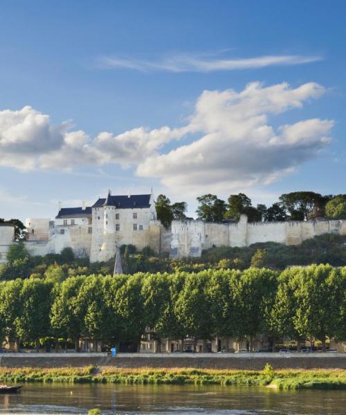 A beautiful view of Chinon.