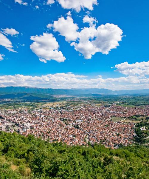 Una hermosa vista de Tetovo