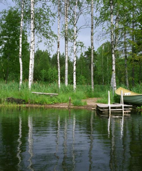 Linna Varkaus kaunis vaade