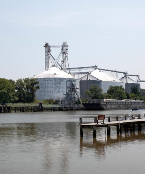 Una panoràmica bonica de Tappahannock