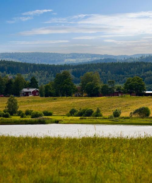 Una bonita panorámica de Torsby