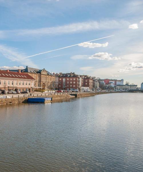 Гарний краєвид міста Венерсборґ