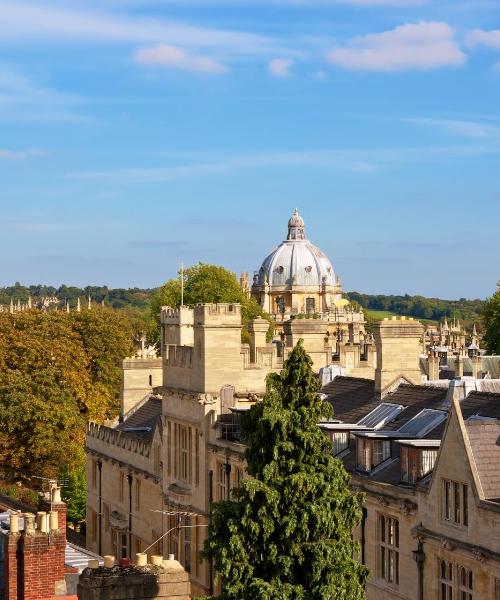 Ein schöner Blick auf Oxford