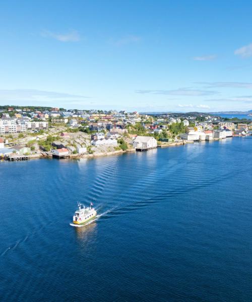 Linna Kristiansund kaunis vaade