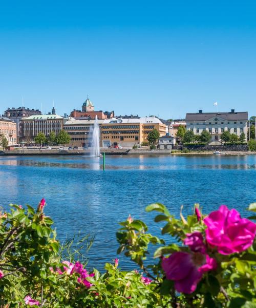 Una bonita panorámica de Härnösand