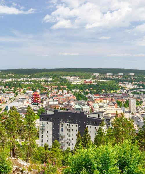 Linna Örnsköldsvik kaunis vaade