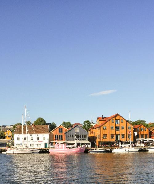 Čudovit pogled na mesto Tønsberg