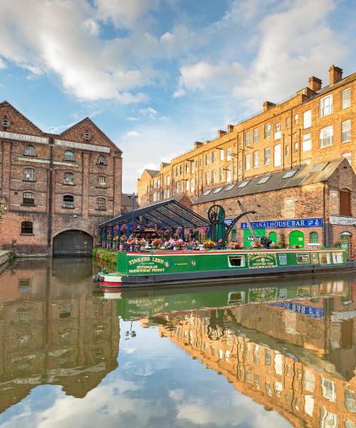 Una panoràmica bonica de Nottingham