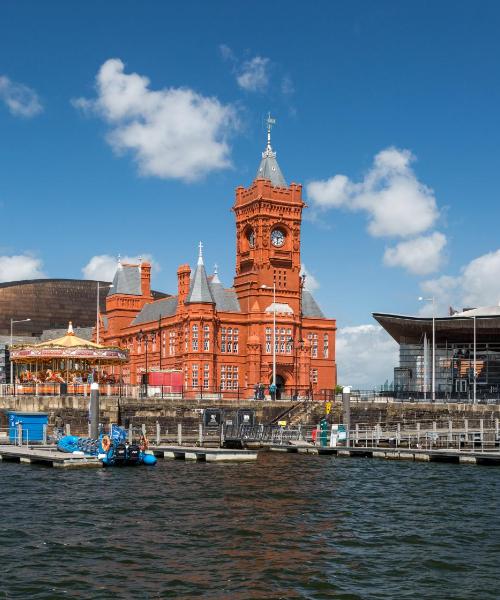 Una bonita panorámica de Cardiff