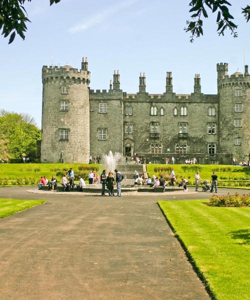 Ein schöner Blick auf Kilkenny