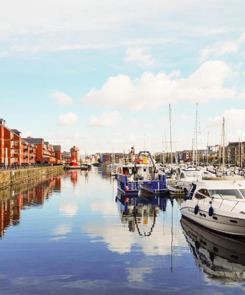 Una bellissima vista di Swansea