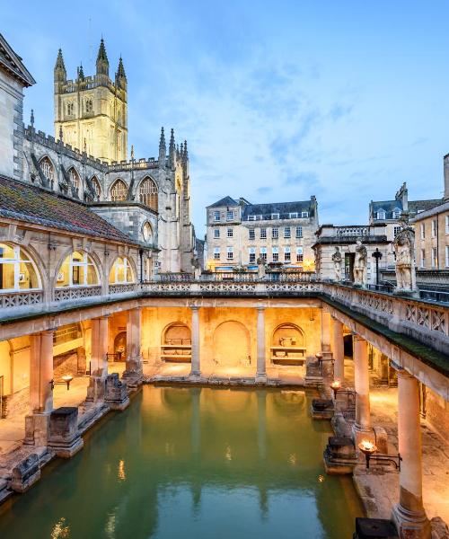 Una hermosa vista de Bath