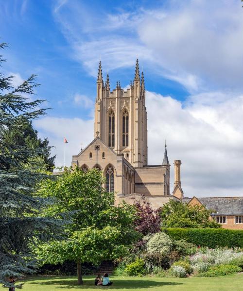 A beautiful view of Bury Saint Edmunds.