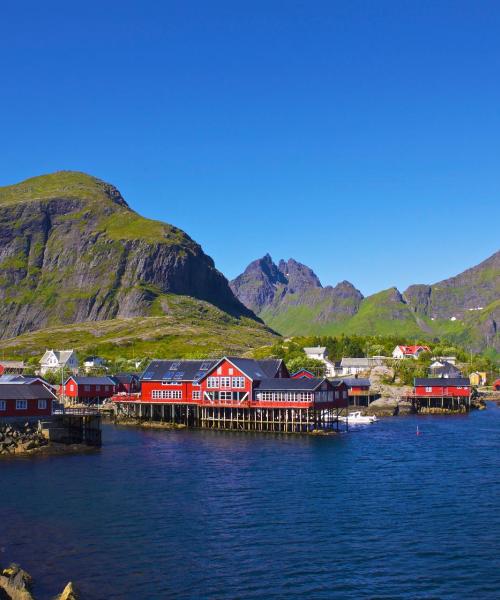 Una hermosa vista de Andenes