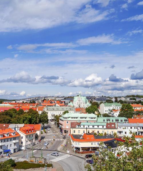 A beautiful view of Strömstad.