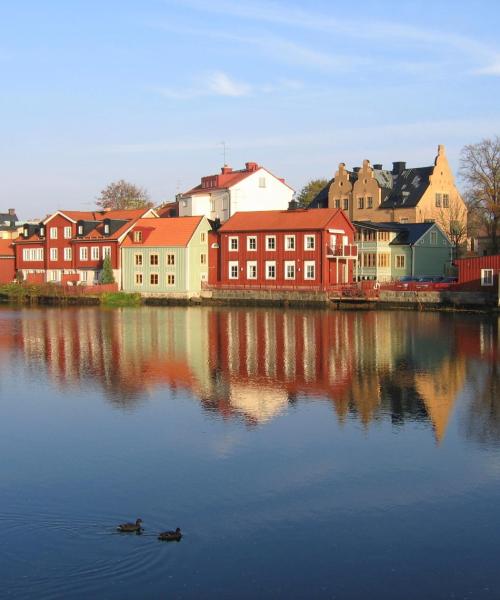 Prelep pogled na grad Eskilstuna