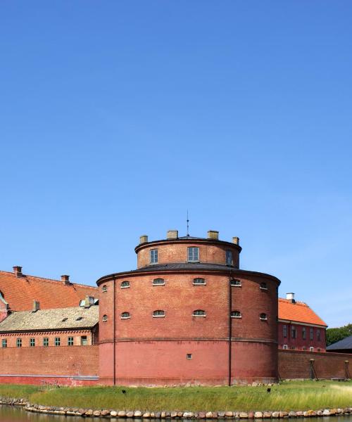 Ein schöner Blick auf Landskrona