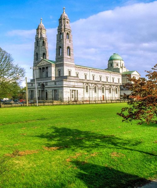 Piękny widok na miasto Mullingar