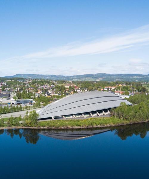 Una bonita panorámica de Hamar