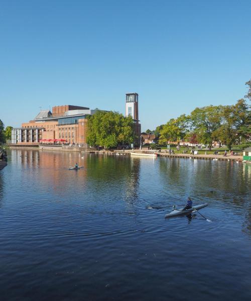 A beautiful view of Stratford-upon-Avon