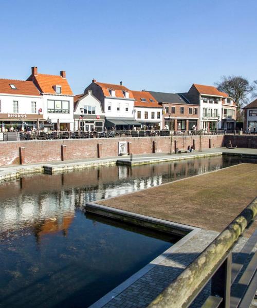 Csodás kilátás Terneuzen városára