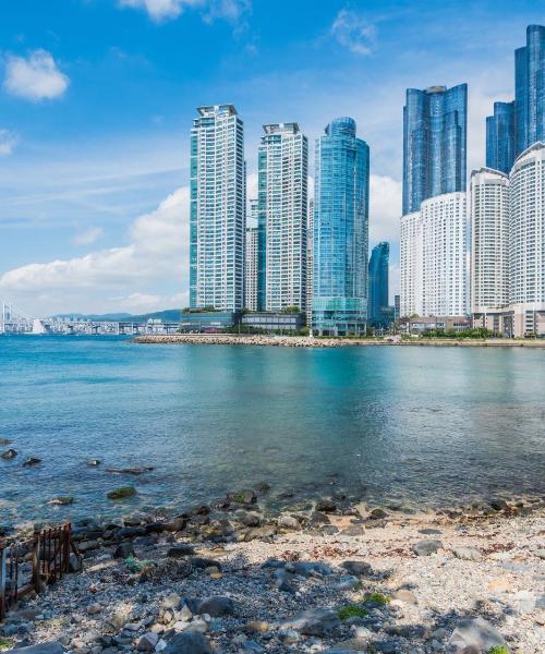 Una bonita panorámica de Busan