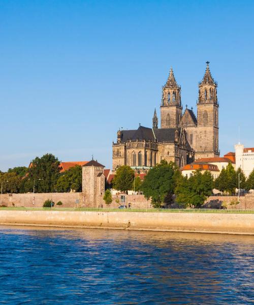 Una panoràmica bonica de Magdeburg