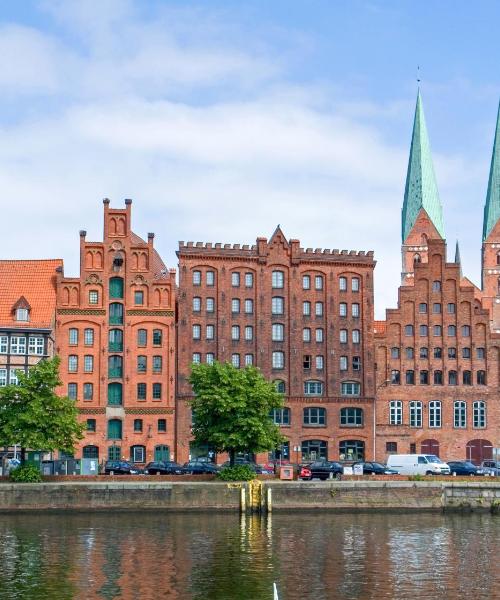 A beautiful view of Lübeck.