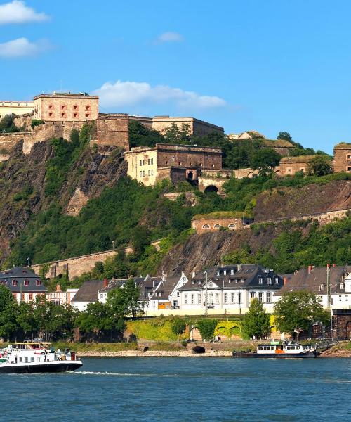 En vacker bild av Koblenz
