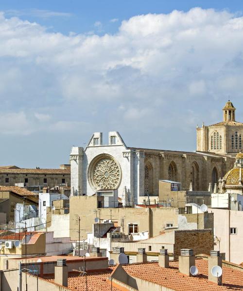 Ein schöner Blick auf Tarragona