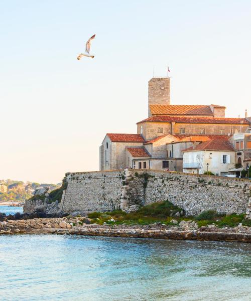 A beautiful view of Antibes.