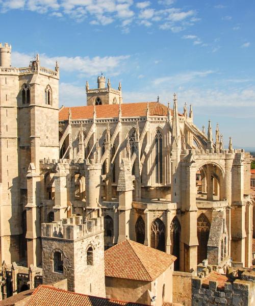 Een mooi uitzicht op Narbonne