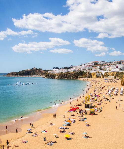 Una bonita panorámica de Albufeira