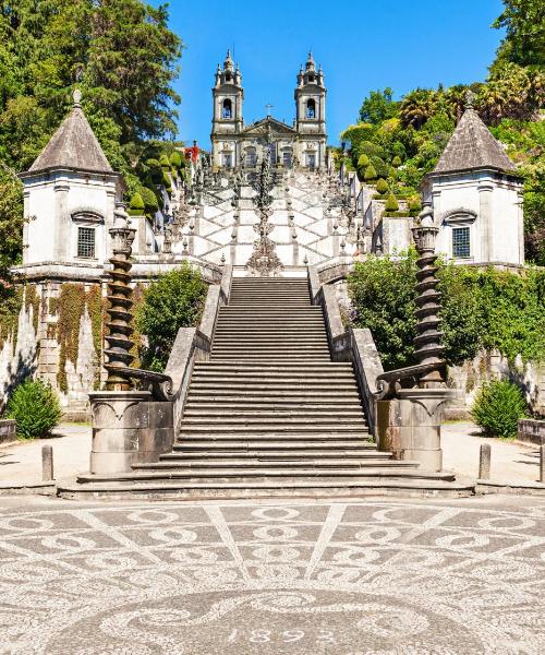 Uma bela vista de Braga