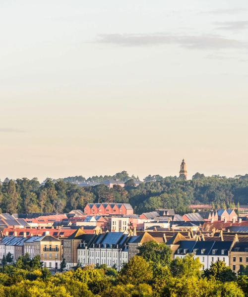 Linna Northampton kaunis vaade