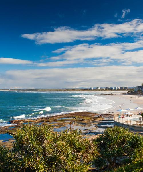 Krásný pohled na město Caloundra
