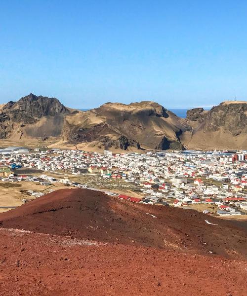 A beautiful view of Vestmannaeyjar.