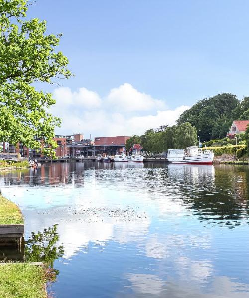 Una bonita panorámica de Silkeborg