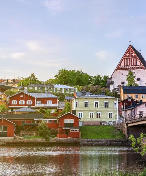 Una bonita panorámica de Porvoo